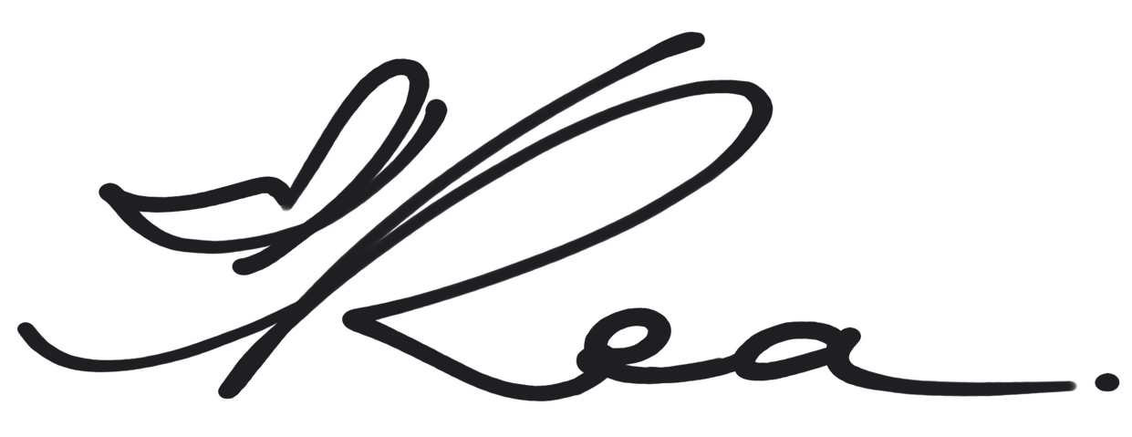 Handwritten Sign — Rea Redina